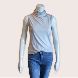Aritzia Babaton Cotton Cashmere Mock Neck Tank